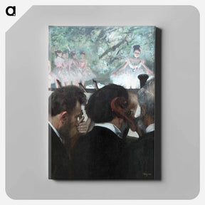 アートパネル-Orchestra Musicians - エドガー ドガ Canvas.