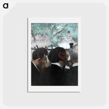 アートポストカード-Orchestra Musicians - エドガー ドガ Postcard.