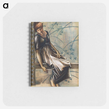 アートメモ帳-The Briar Rose Series - Study for 'The Garden Court' - エドワード バーン ジョーンズ Memo.
