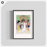 La Merveilleuse au Palais Royal - ジョージ バービエ Poster.