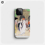 La Merveilleuse au Palais Royal - ジョルジュ バルビエ Phone Case.