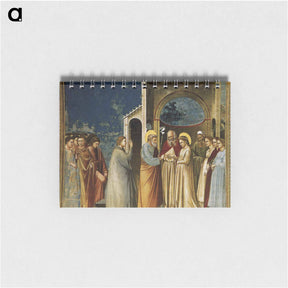 アートメモ帳-The Marriage of the Virgin - ジョット ディ ボンドーネ Memo.