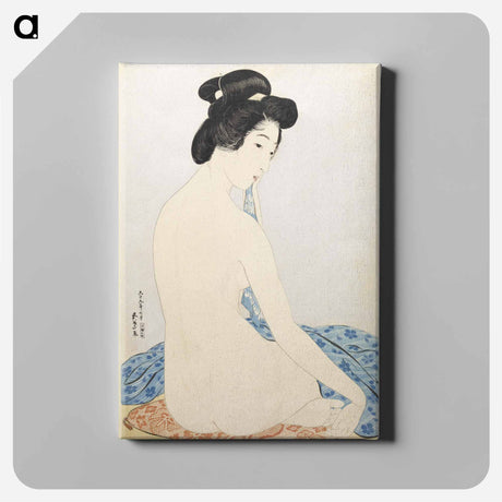 アートパネル-Woman after the Bath (Yokujo no Onna)
 - 橋口 五葉 Canvas.