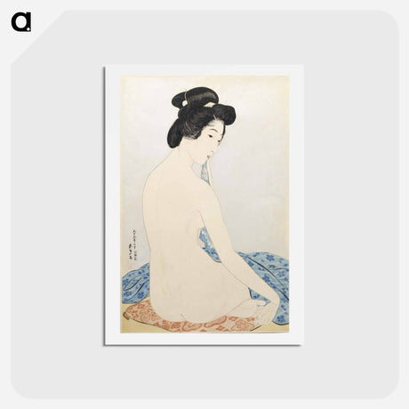 アートポストカード-Woman after the Bath (Yokujo no Onna)
 - 橋口 五葉 Postcard.