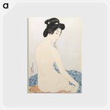 アートポストカード-Woman after the Bath (Yokujo no Onna)
 - 橋口 五葉 Postcard.