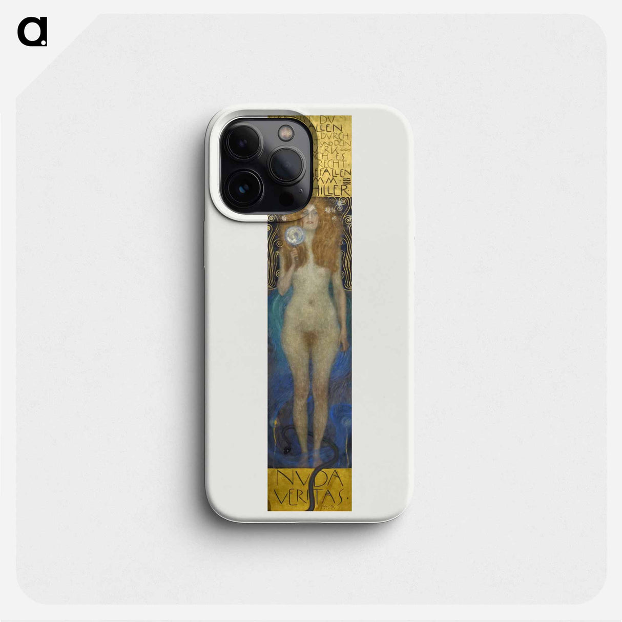 Nuda Veritas - Gustav Klimt Phone Case.