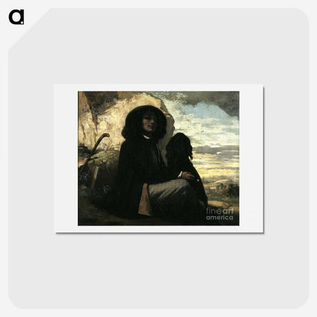 1-43_Gustave-Courbet_hagaki