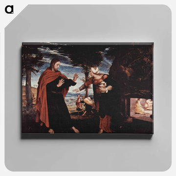Noli me tangere - ハンス ホルバイン Canvas.