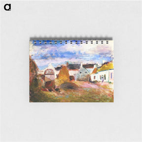 アートメモ帳-Farmyard in Brittany - アンリ マティス Memo.