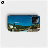 The Seine in Suresnes - Henri Rousseau Phone Case.