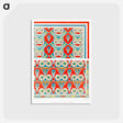 アートポストカード-Ceiling Ornamentation: Bucrania
 - エジプト美術史 Postcard.