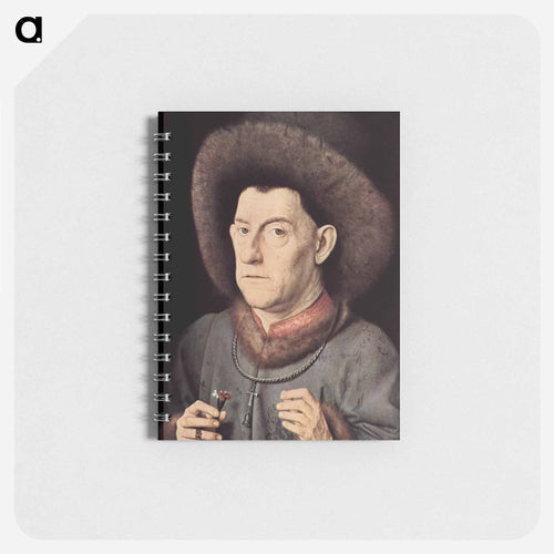 Portrait of a Man with Carnation - ヤン ファン エイク Memo.