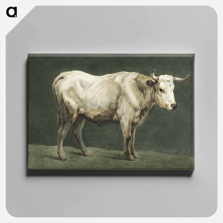 アートパネル-Standing bull - ジャン ベルナール Canvas.
