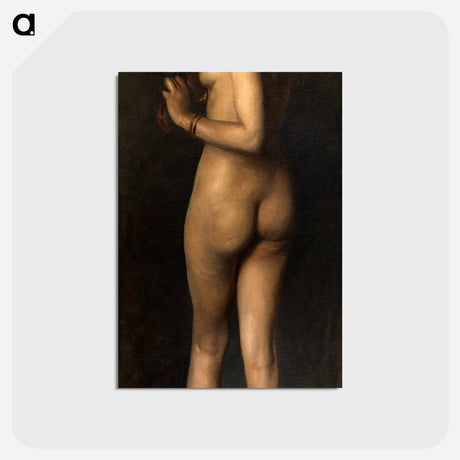 アートポストカード-Life Study (Study of an Egyptian Girl) - ジョン シンガー サージェント Postcard.