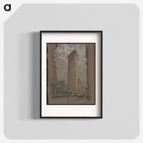 アートポスター-Flatiron Building from Fifth Avenue
 - ジョセフ ペネル Poster.