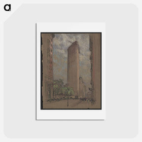 アートポストカード-Flatiron Building from Fifth Avenue
 - ジョセフ ペネル Postcard.