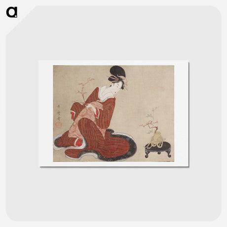 1-43_Kitagawa-Utamaro_hagaki
