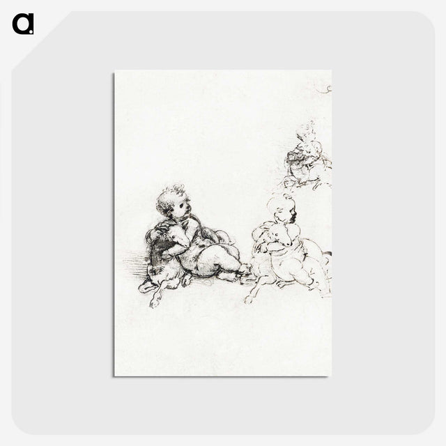 1-43_Leonardo-Da-Vinci_postcard