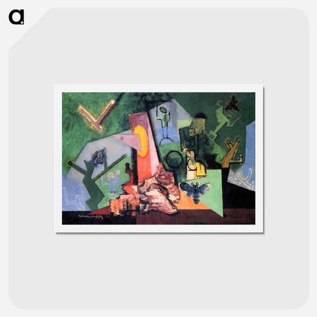 アートポストカード-Bees - ルイ マルクーシ Postcard.