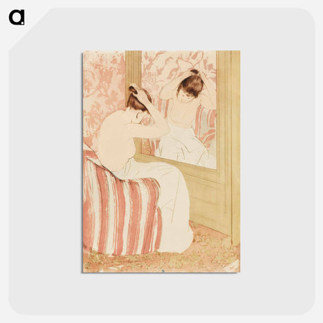 アートポストカード-The Coiffure - メアリー カサット Postcard.