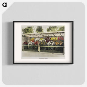 アートポスター-Chrysanthemum Garden - 小川 一正 Poster.