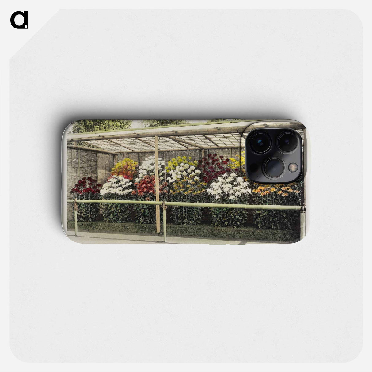 Chrysanthemum Garden - 小川 一正 Phone Case.