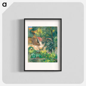 アートポスター-House of Père Lacroix - ポール セザンヌ Poster.