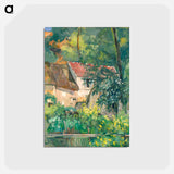 アートポストカード-House of Père Lacroix - ポール セザンヌ Postcard.