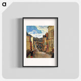 Rue Jouvenet in Rouen - ポール ゴーギャン Poster.