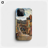 Rue Jouvenet in Rouen - Paul Gauguin Phone Case.