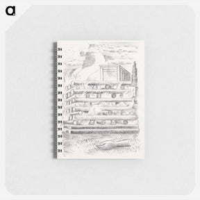 アートメモ帳-Design for Urne Buriall–Funeral Pyre - ポール ナッシュ Memo.
