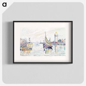 アートポスター-View of Les Sables d'Olonne - ポール シニャック Poster.