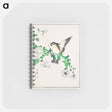 アートメモ帳-Narcissus Flycatcher and Chrysanthemum
 - 鳥類図鑑 Memo.