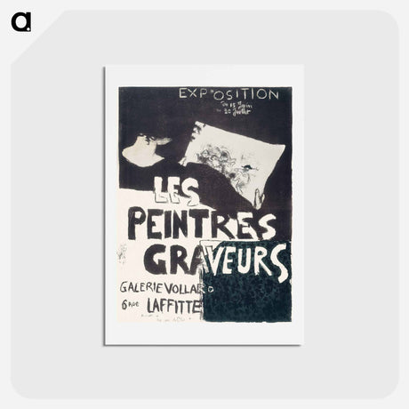 アートポストカード-Peintres Graveurs Album I Exhibition
 - ピエール ボナール Postcard.