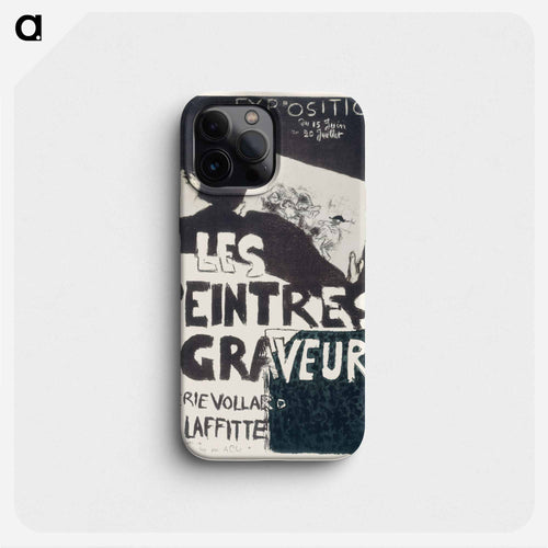 Peintres Graveurs Album I Exhibition
 - ピエール ボナール Phone Case.