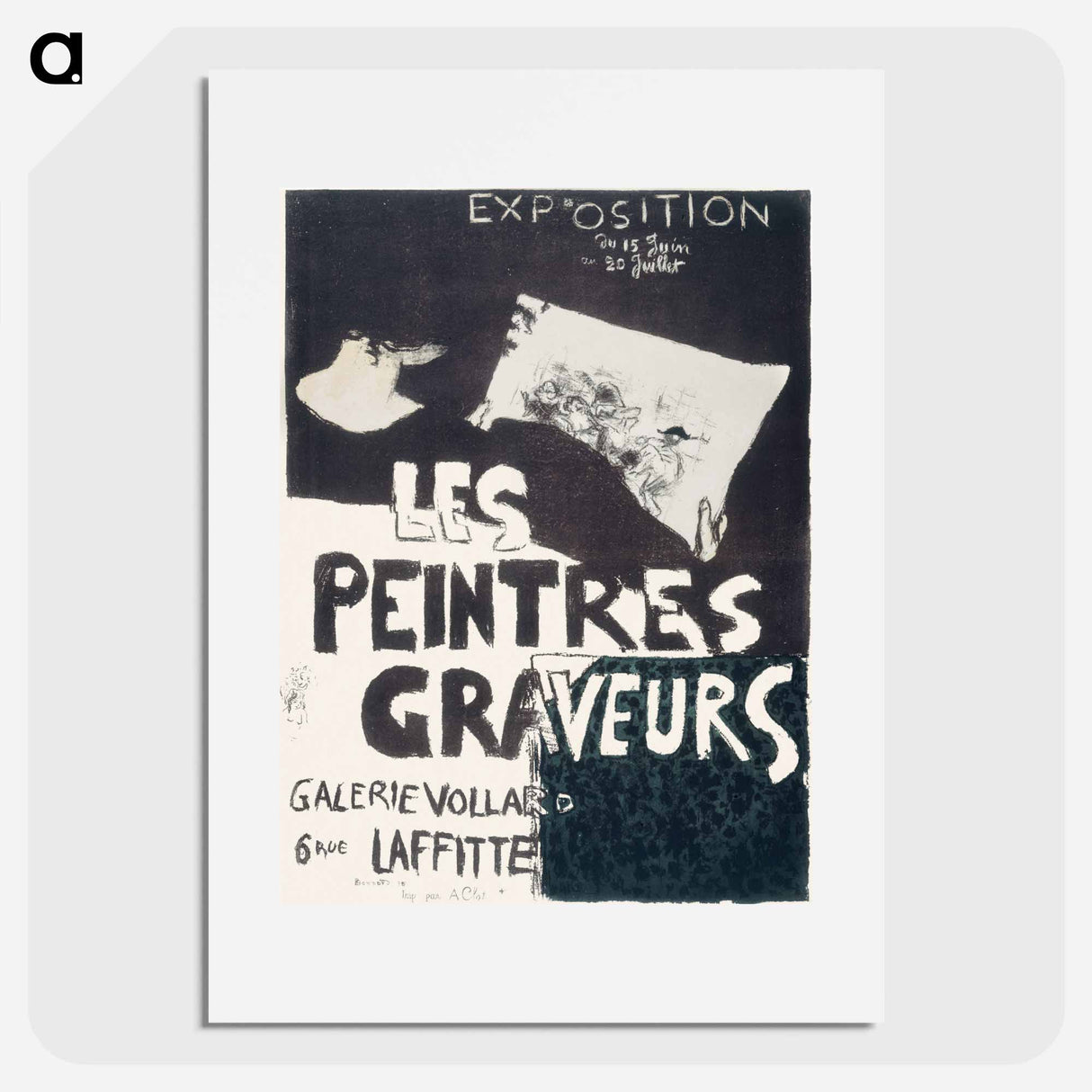 Peintres Graveurs Album I Exhibition
 - ピエール ボナール Poster.