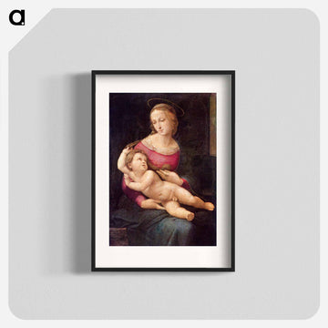 Raphael's Bridgewater Madonna - ラファエロ サンティ Poster.