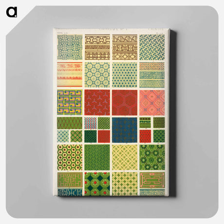 アートパネル-Nineteenth-Century Ornamental Design
 - 装飾の文法 Canvas.