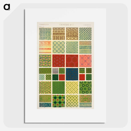 アートポスター-Nineteenth-Century Ornamental Design
 - 装飾の文法 Poster.