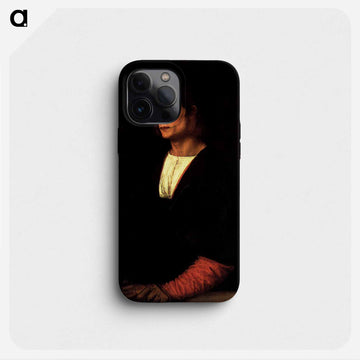 Young Man with Cap and Gloves - ティツィアーノ ヴェチェッリオ Phone Case.