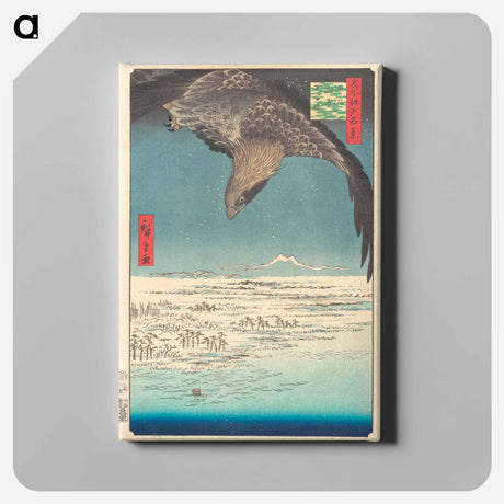 アートパネル-Jumantsubo Plain at Fukagawa
 - 歌川 広重 Canvas.