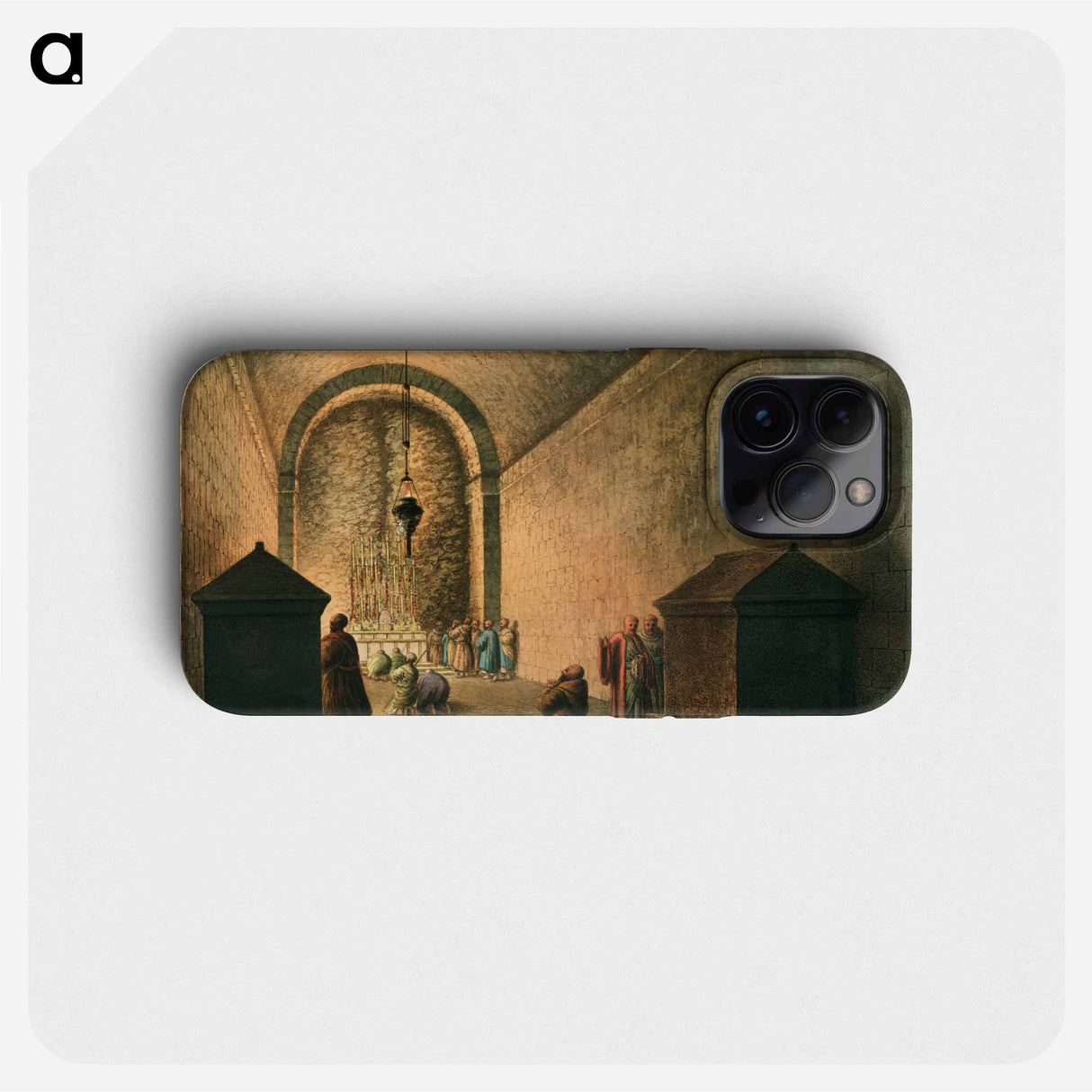 Chapel of Mount Calvary - View of Ottoman Empire Phone Case.