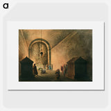 Chapel of Mount Calvary - View of Ottoman Empire Poster.