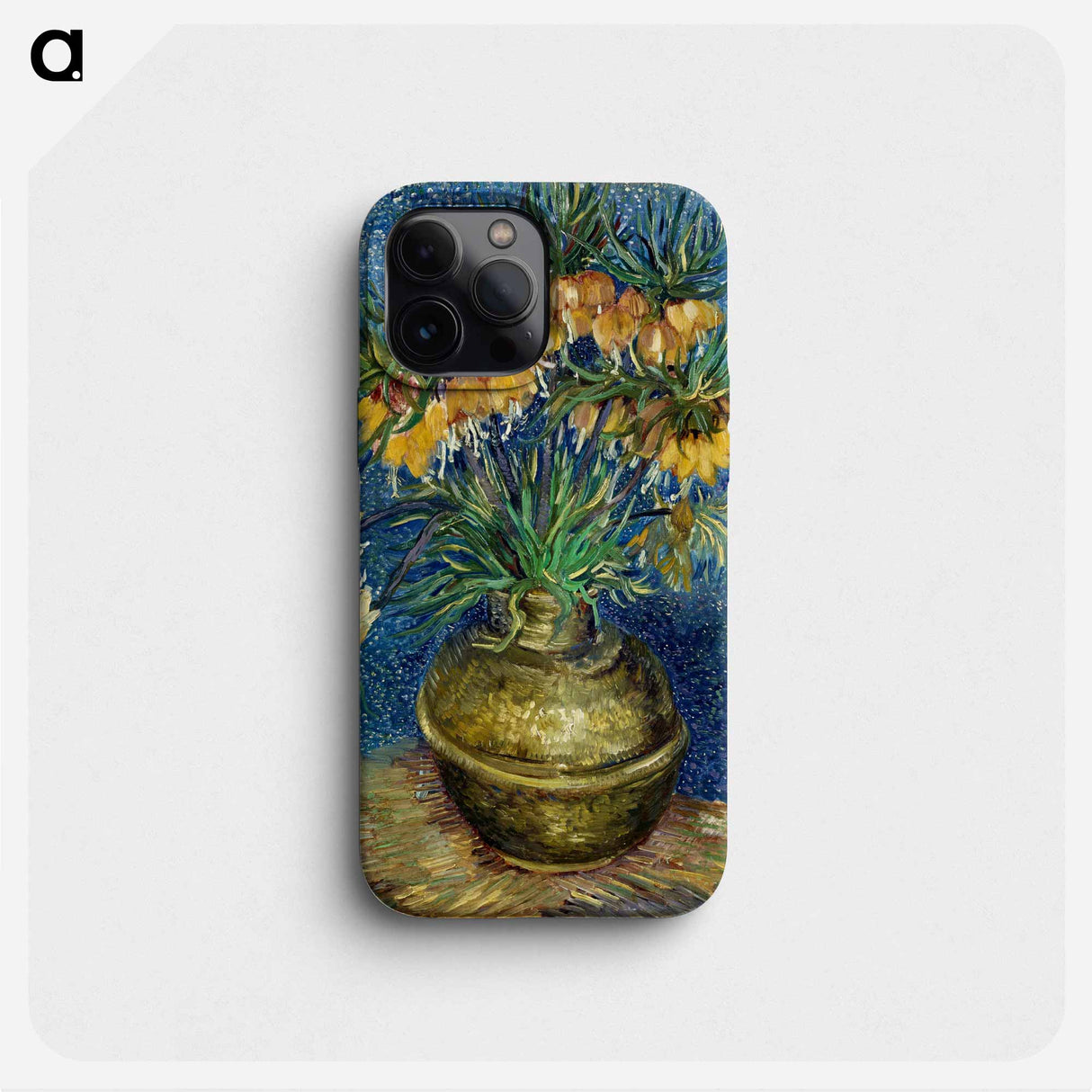 Imperial Fritillaries in a Copper Vase - フィンセント ファン ゴッホ Phone Case.