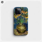 Imperial Fritillaries in a Copper Vase - フィンセント ファン ゴッホ Phone Case.