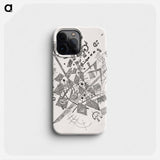 Kleine Welten IX (Small Worlds IX) - Wassily Kandinsky Phone Case.