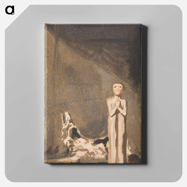 アートパネル-The First Book of Urizen, Plate 24 - ウィリアム ブレイク Canvas.
