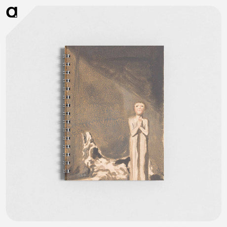アートメモ帳-The First Book of Urizen, Plate 24 - ウィリアム ブレイク Memo.