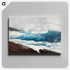 アートパネル-Prout’s Neck, Breakers - ウィンスロー ホーマー Canvas.