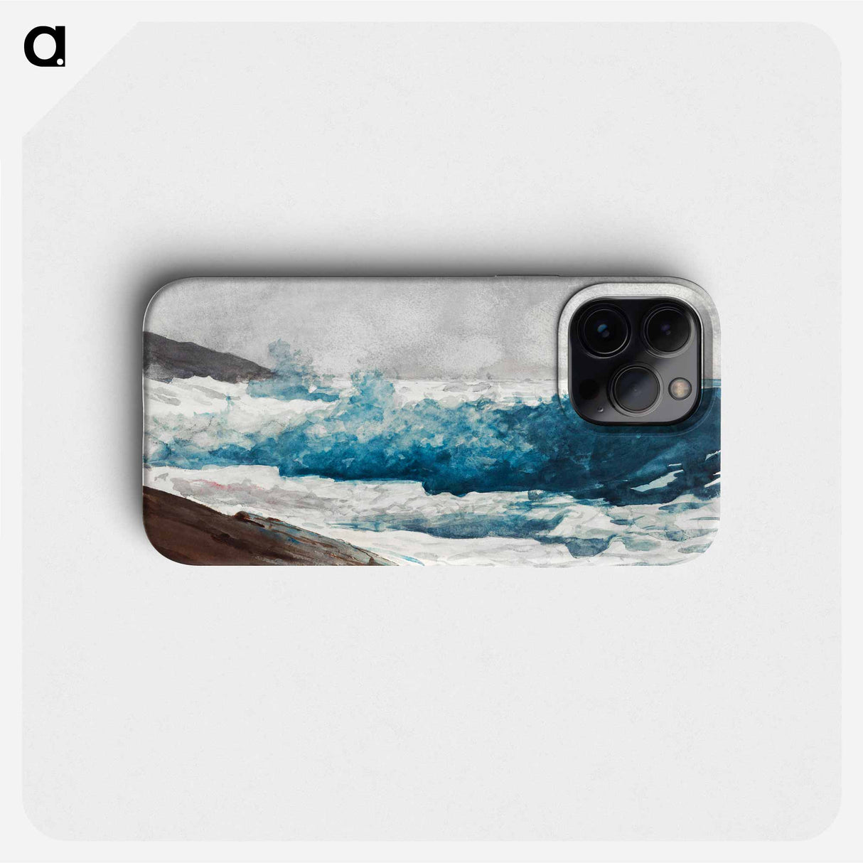 Prout's Neck, Breakers - Winslow Homer Phone Case.